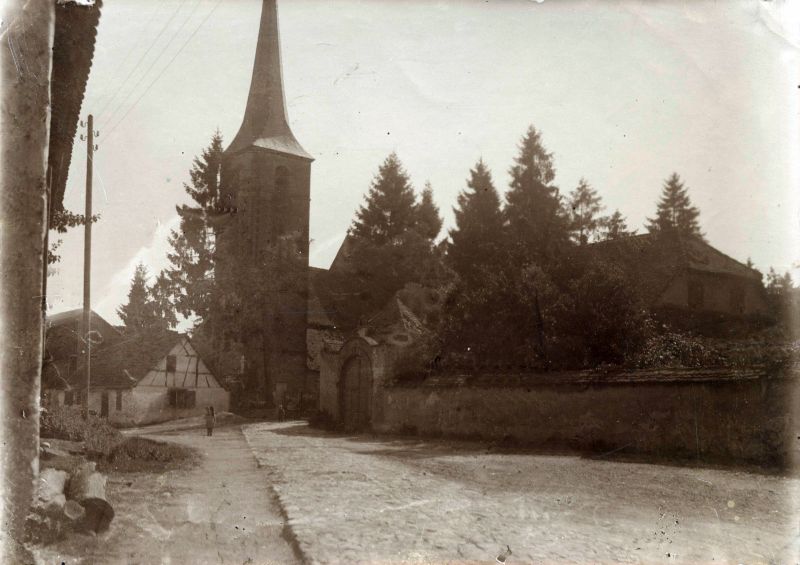 Ancienne église Saint-André. (Collection Spindler)