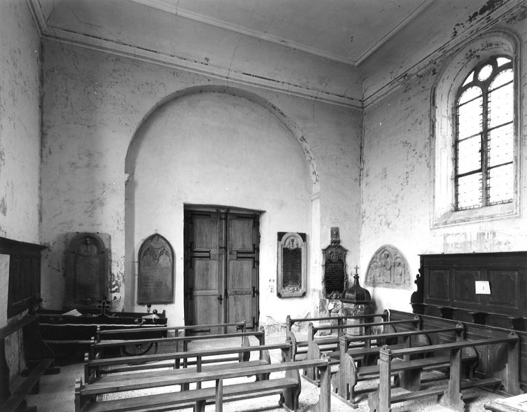 La chapelle du cimetière en 1980. (Photo Jean Erfurth © - Région Alsace – Inventaire général)