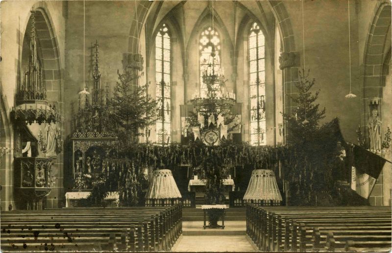Bénédiction des deux nouvelles cloches le 6 juin 1927. (Collecte photos)