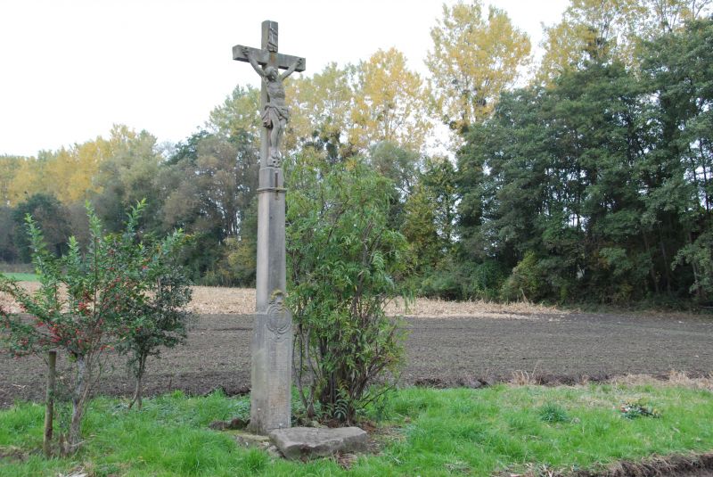 La croix du Bruch ou la croix perdue ou délaissée. (Photo GB)