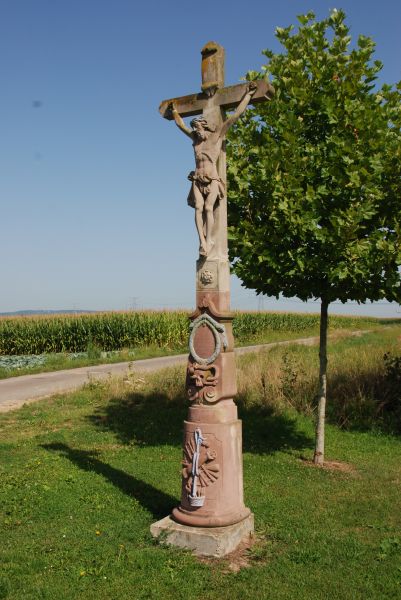 La croix de 1814, S’rote Kritz. (Photo GB)